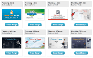Free Plumbers Business Card Templates