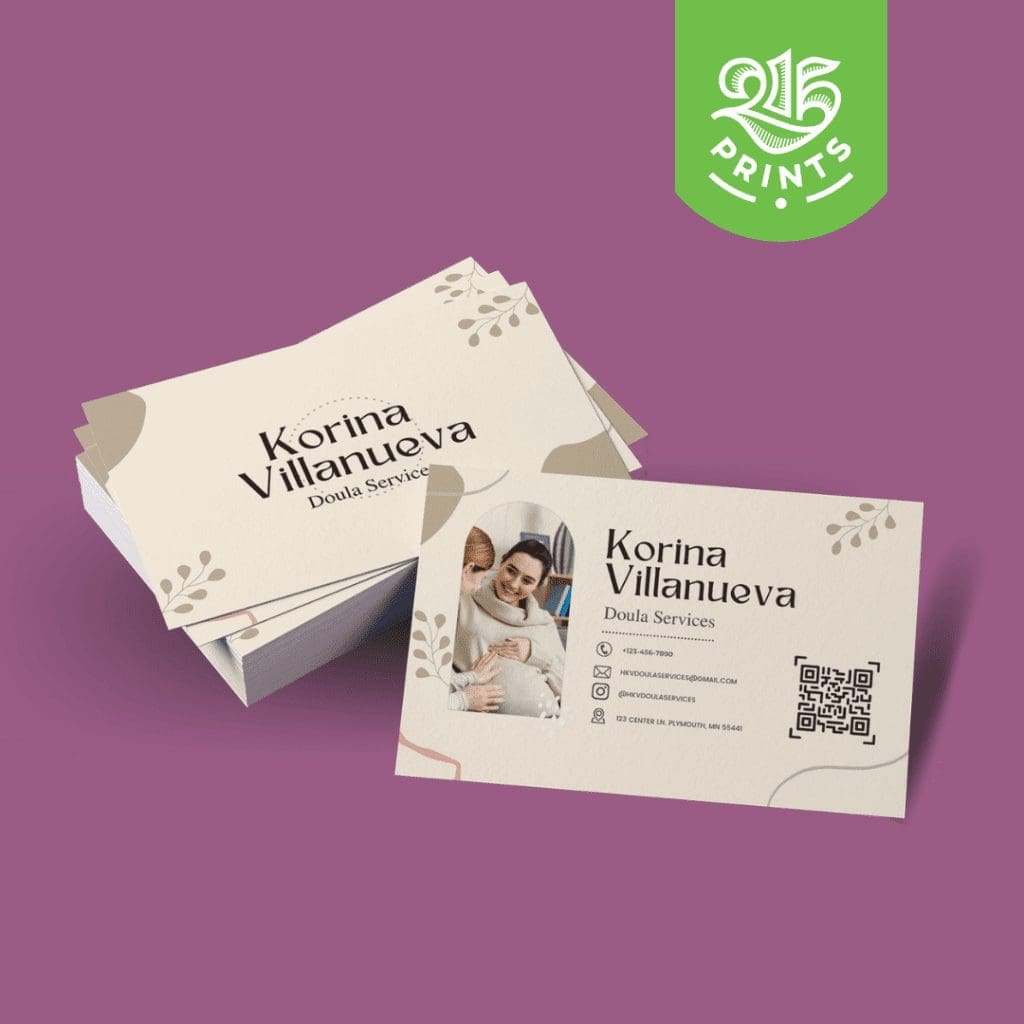 Doula Business Cards