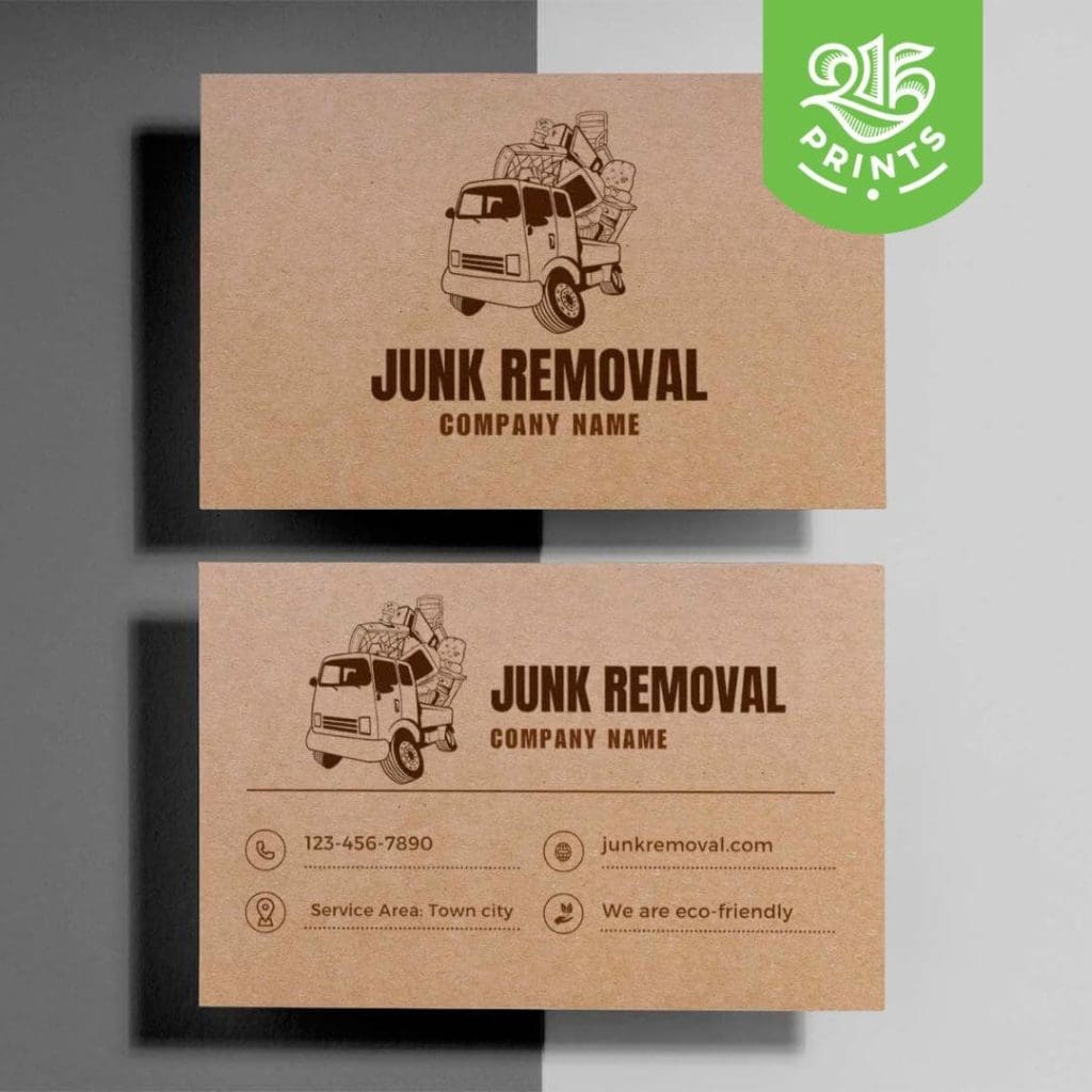 kraft business cards