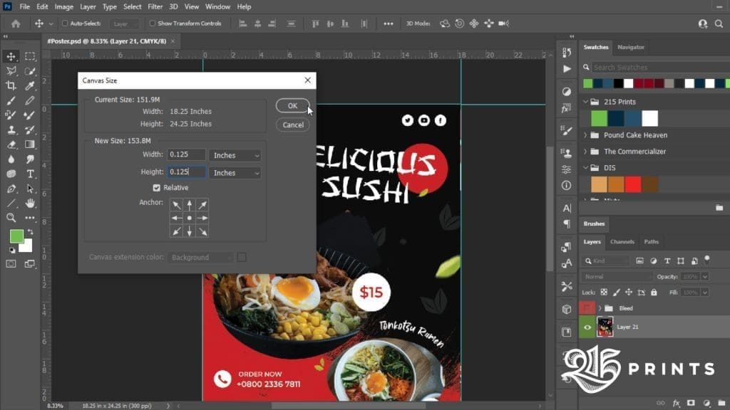 How to Add a Bleed in Photoshop: A Step-by-Step Tutorial. Step 02