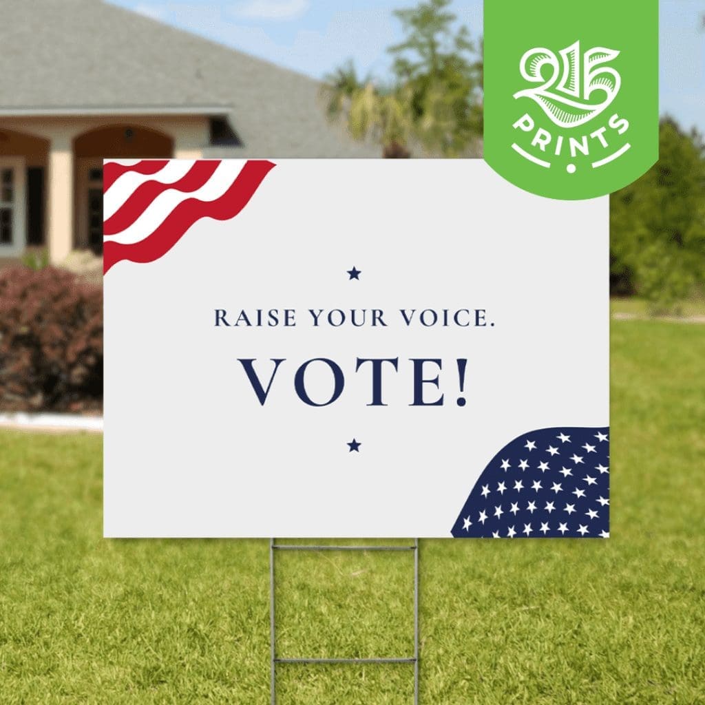 political yard signs rules