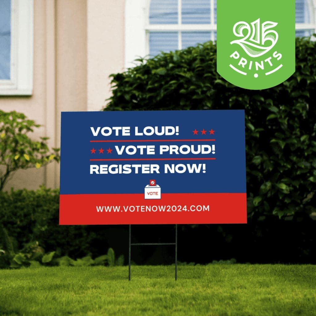 political yard signs rules