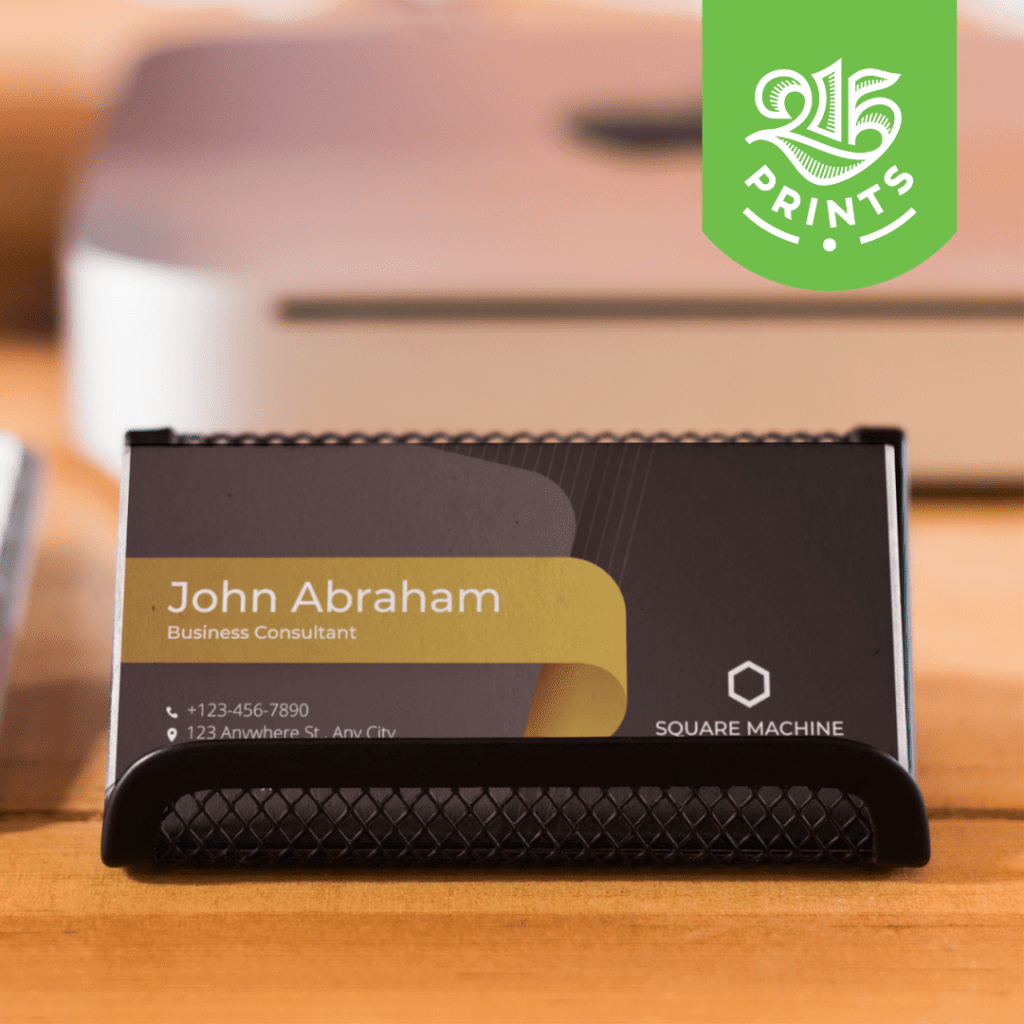 where to leave business cards