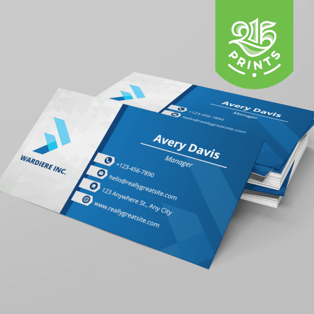 where to leave business cards