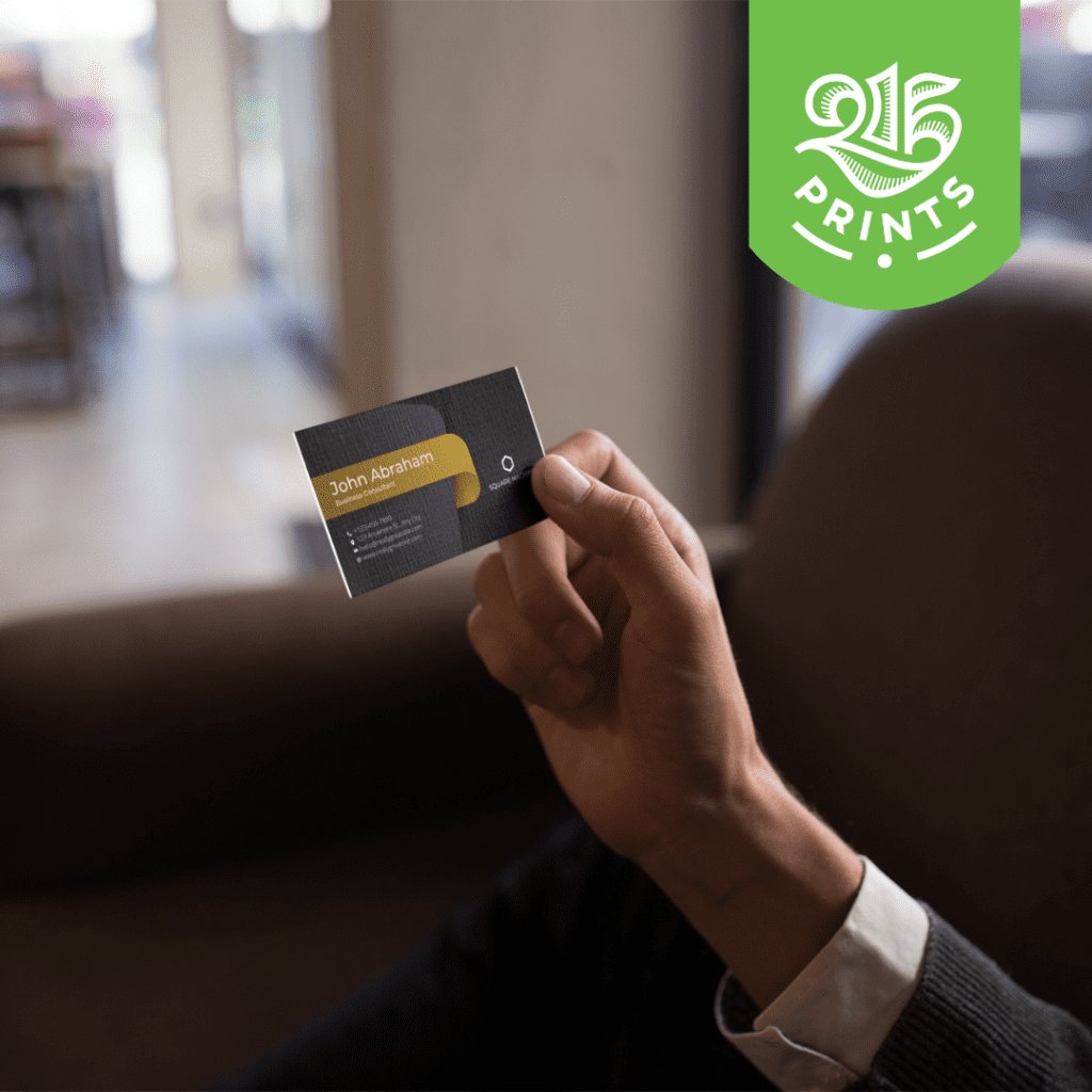 where to leave business cards