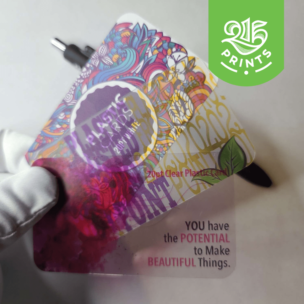 How to Make Transparent Business Cards
