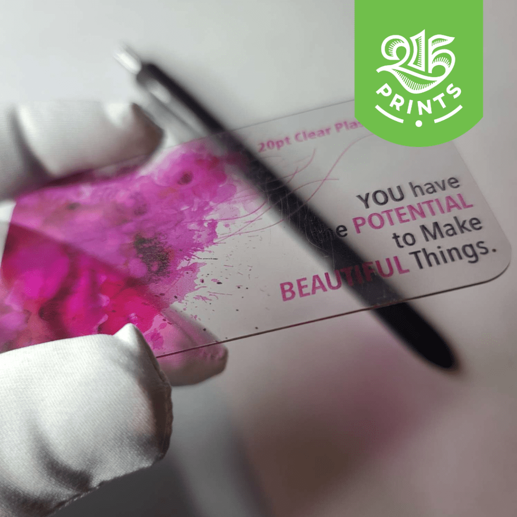 How to Make Transparent Business Cards