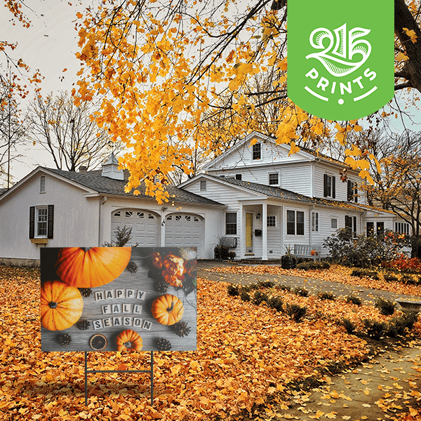 seasonal yard signs